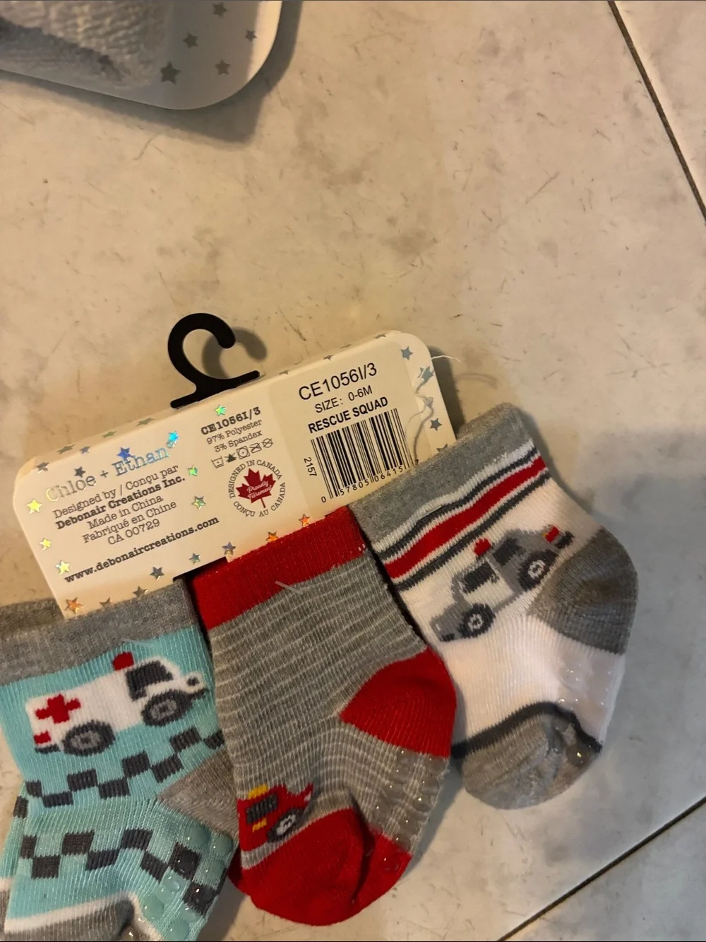 Baby Hooded Towel and Bib Set - Gray and Blue